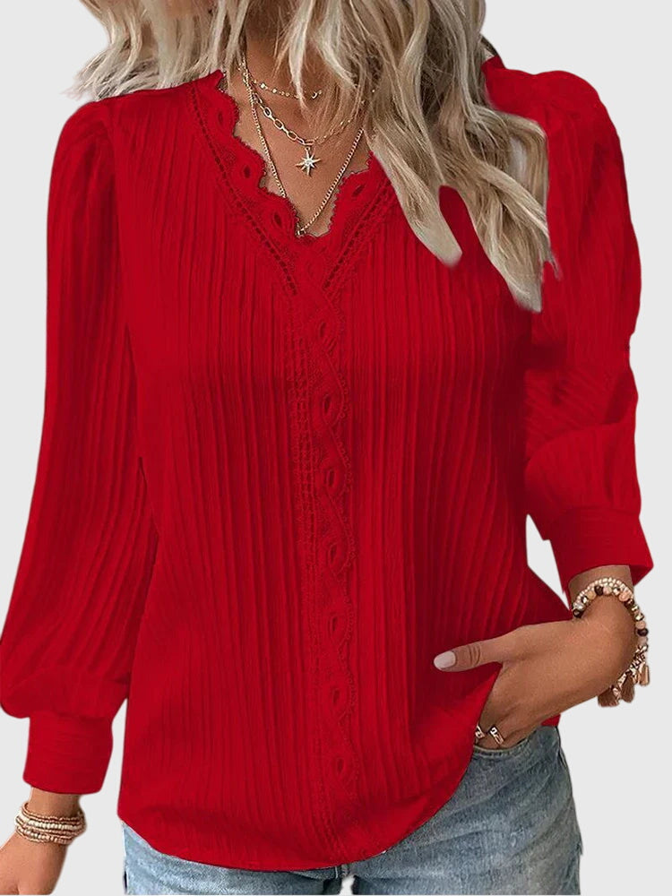 Emily & Isabella Brooks | Elegant Pullover Blouse