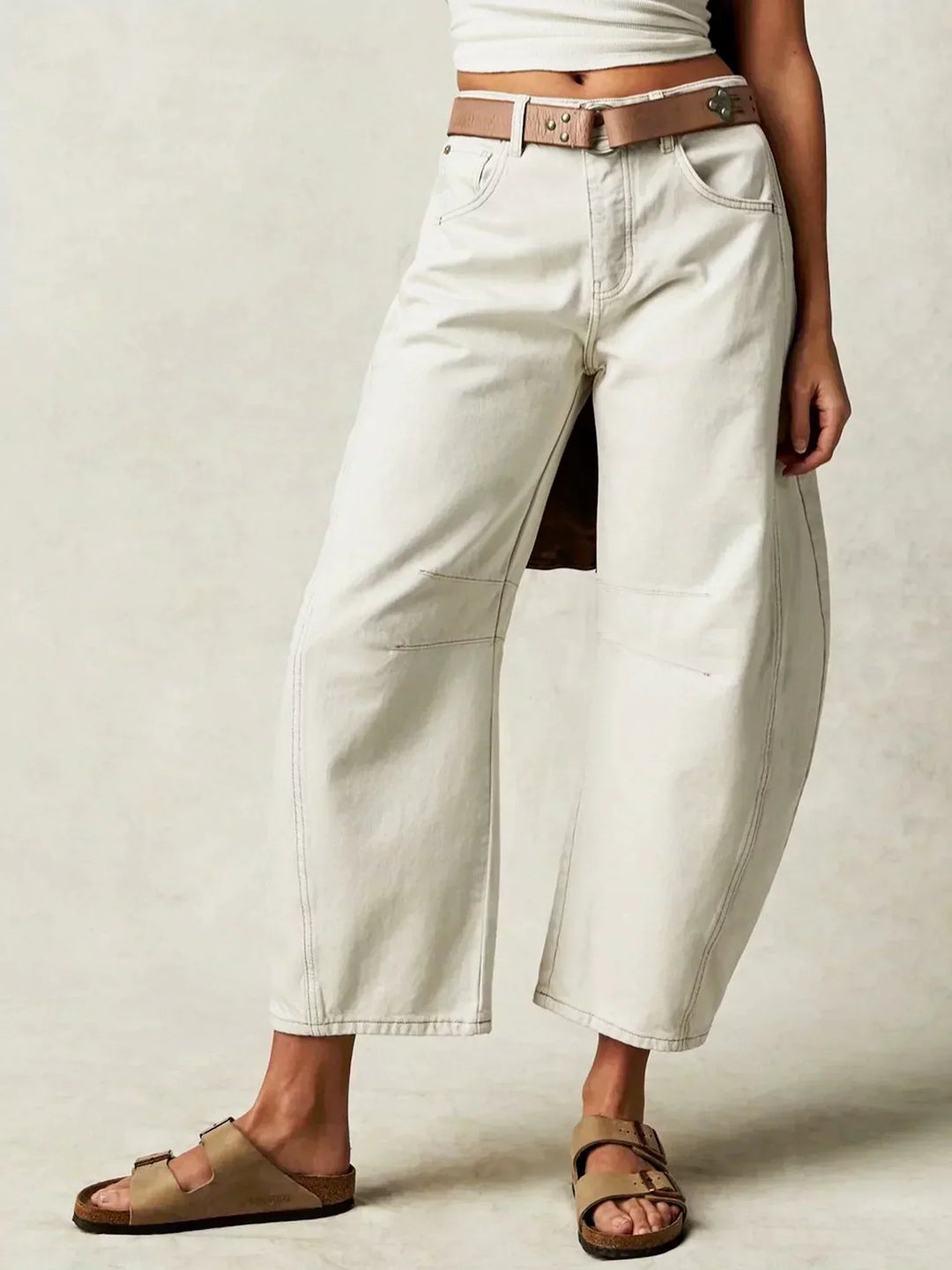 Emily & Isabella Brooks | Chic Barrel Jeans