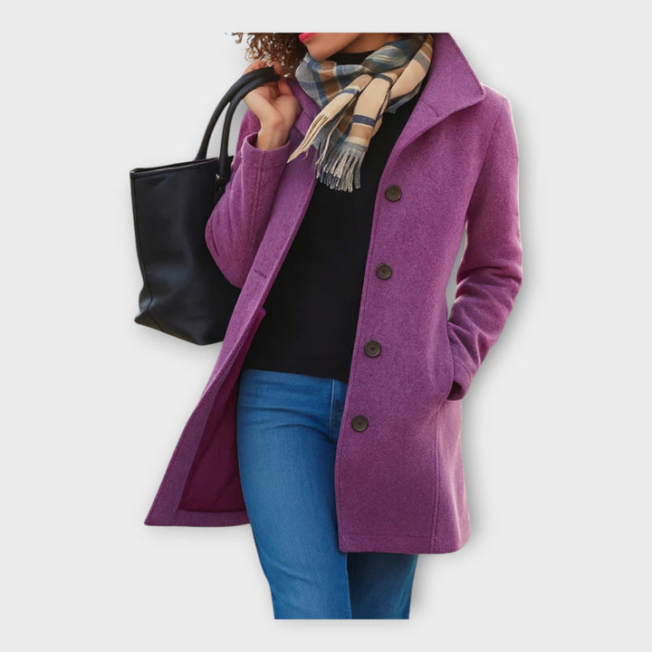 Emily & Isabella Brooks | Wool Coat with Buttons