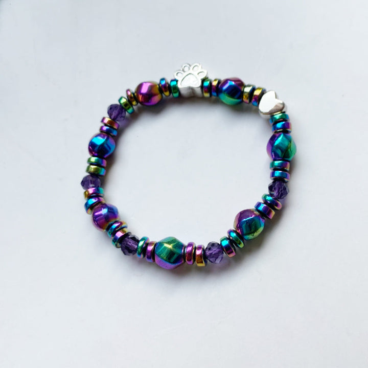 Emily & Isabella Brooks | Magnetic Bracelet with Paw Charm