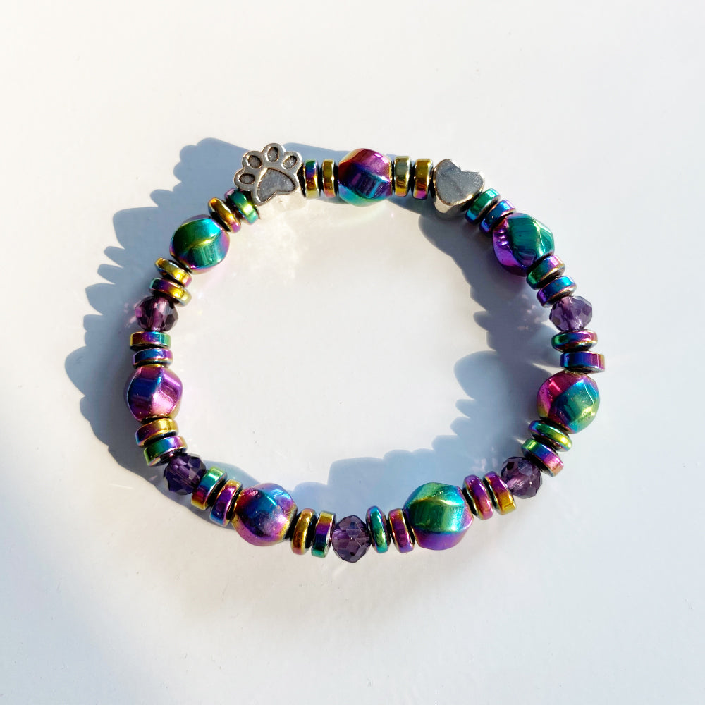 Emily & Isabella Brooks | Magnetic Bracelet with Paw Charm