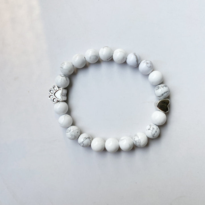 Emily & Isabella Brooks | Natural Gemstone Bracelet with Charm