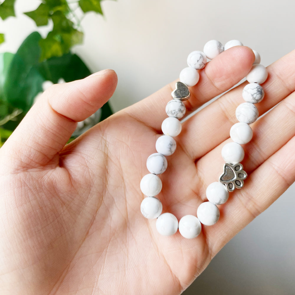 Emily & Isabella Brooks | Natural Gemstone Bracelet with Charm