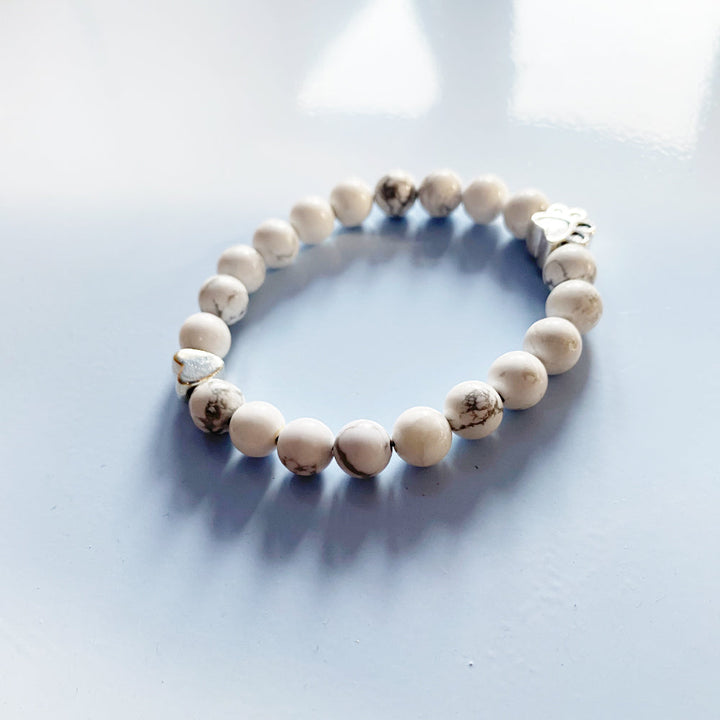 Emily & Isabella Brooks | Natural Gemstone Bracelet with Charm