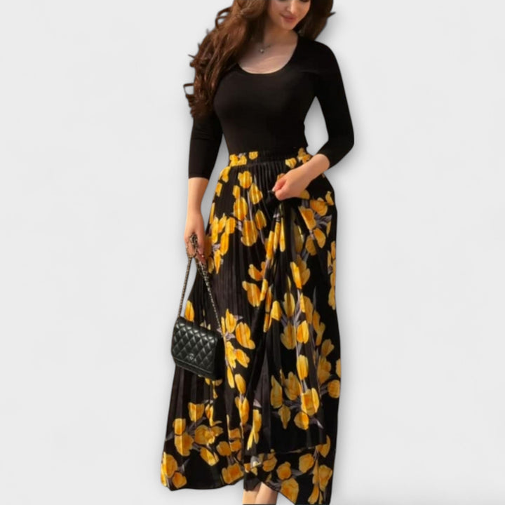 Emily & Isabella Brooks | Pleated Skirt and Top Ensemble