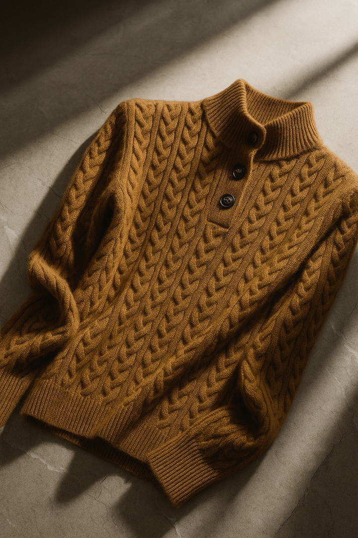 Emily & Isabella Brooks | Button-Up Sweater