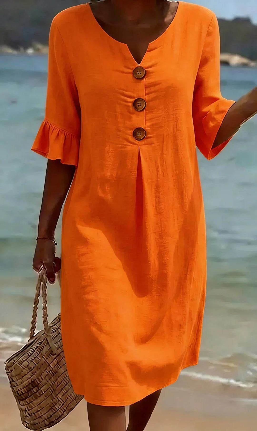 Emily & Isabella Brooks | Textured Long Sleeve Dress
