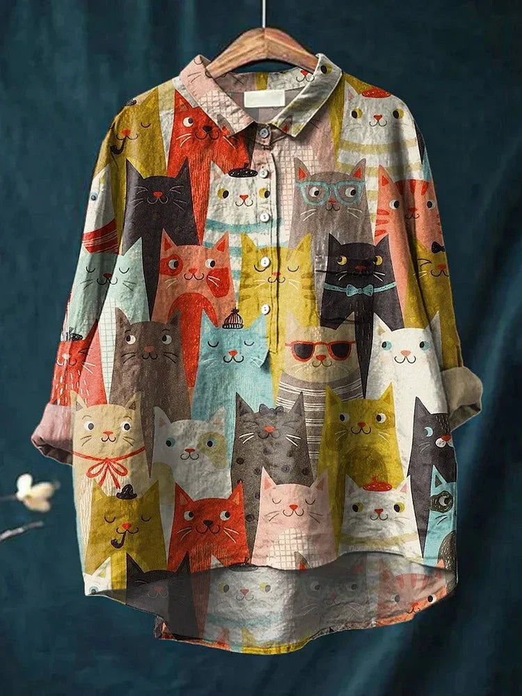 Emily & Isabella Brooks | Playful Print Blouse