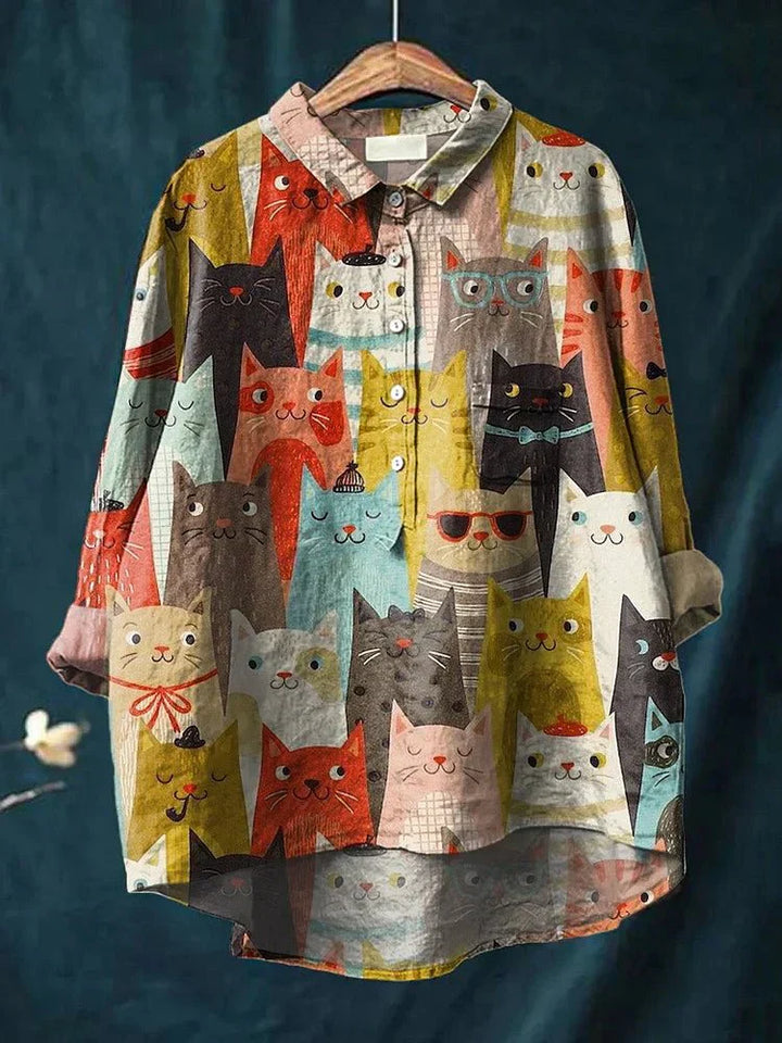 Emily & Isabella Brooks | Playful Print Blouse