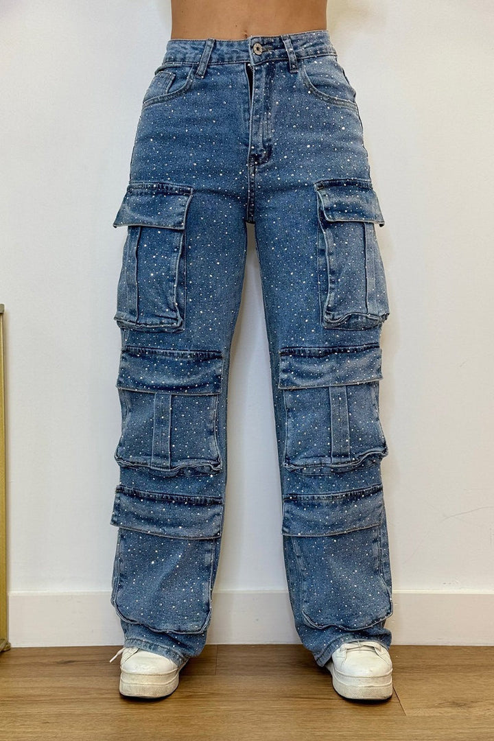 Emily & Isabella Brooks | High-Waisted Wide-Leg Jeans for Women