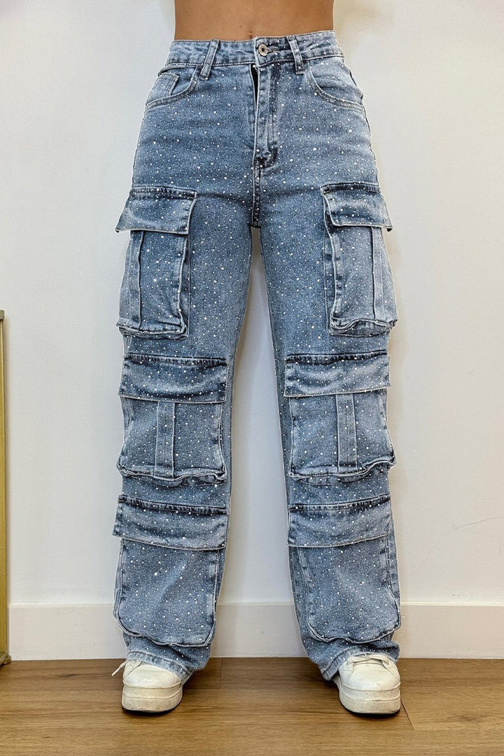 Emily & Isabella Brooks | High-Waisted Wide-Leg Jeans for Women
