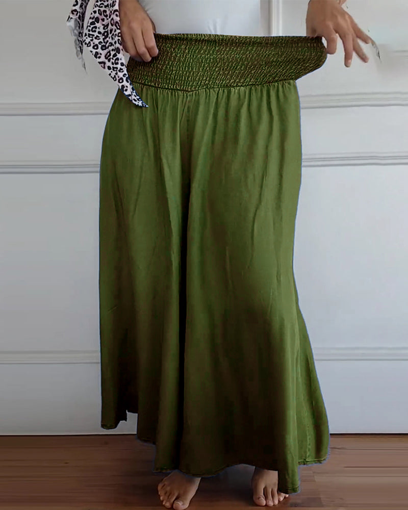 Emily & Isabella Brooks | Comfy Wide-Leg Trousers