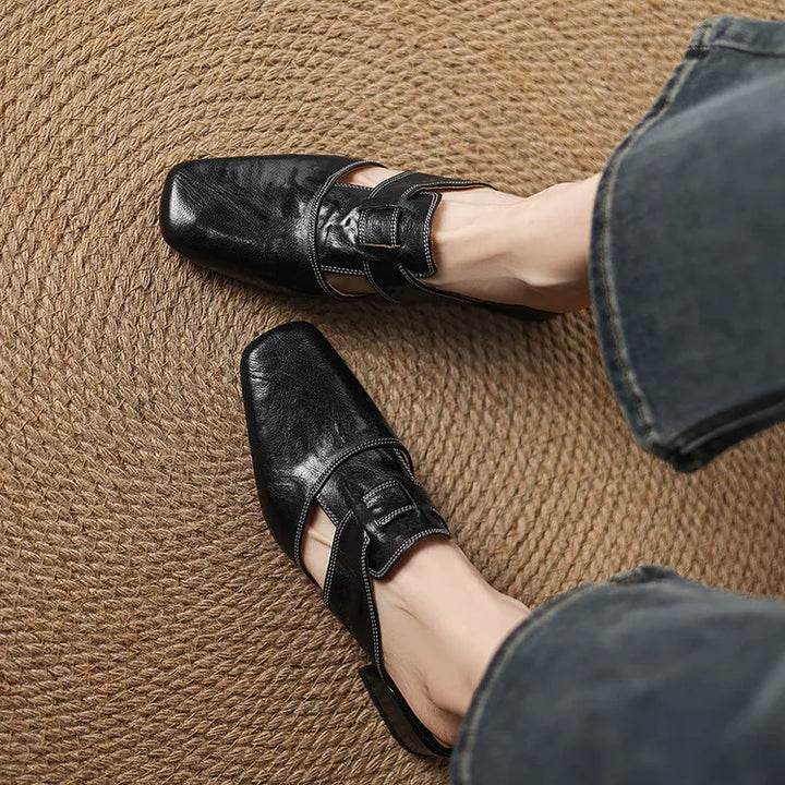 Emily & Isabella Brooks | Genuine Leather Mules