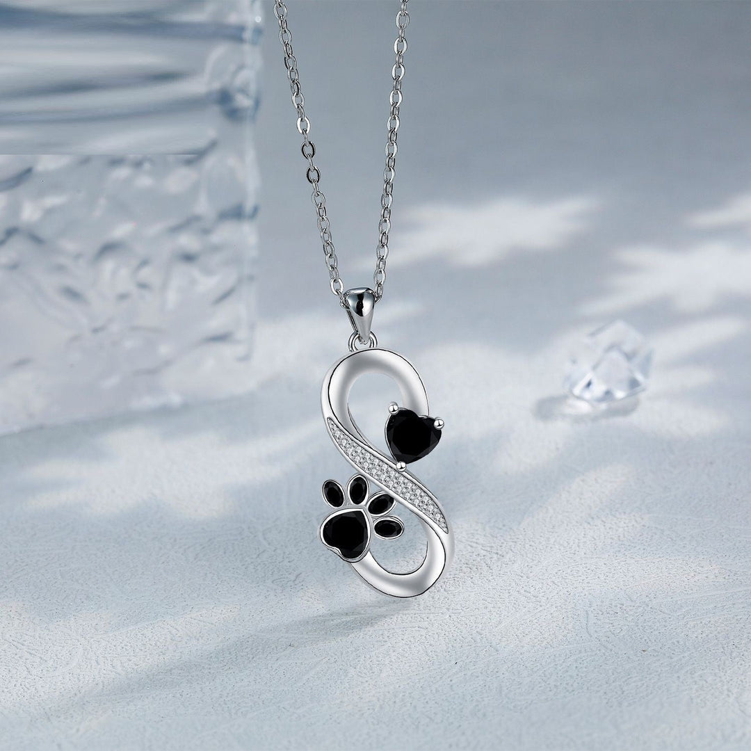 Emily & Isabella Brooks | Infinite Symbol Necklace in Silver