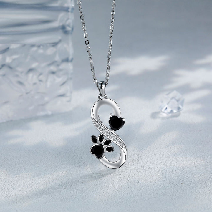 Emily & Isabella Brooks | Infinite Symbol Necklace in Silver