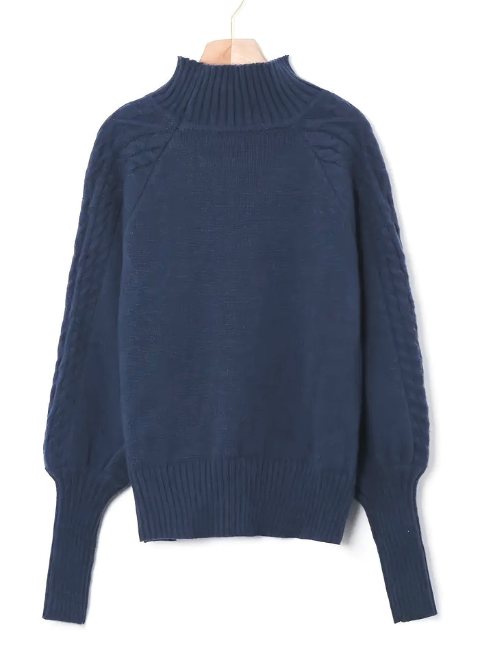 Emily & Isabella Brooks | Casual Long Sleeve Knitted Sweater