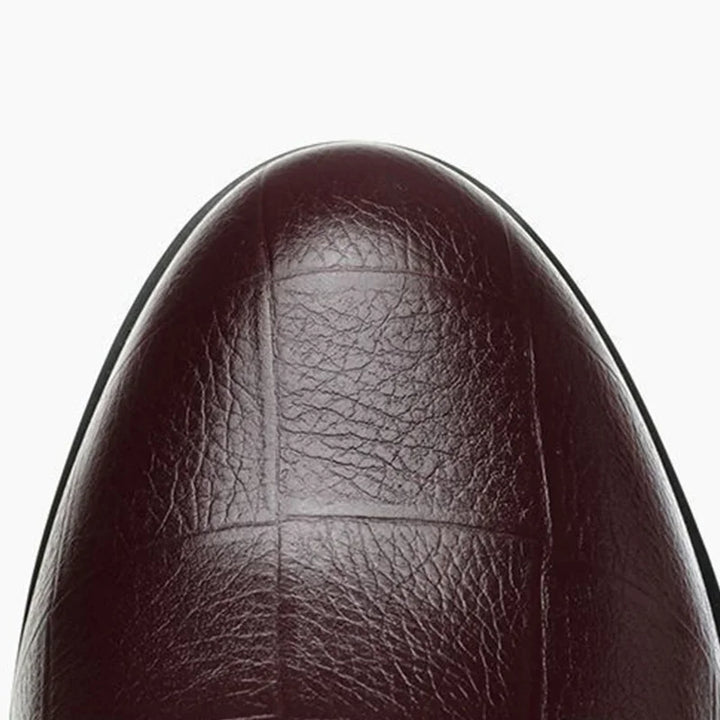 Emily & Isabella Brooks | Leather Wedge Shoes