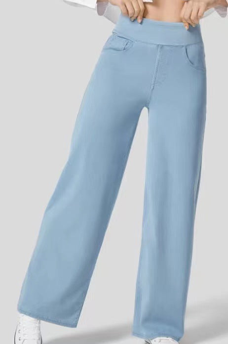 Emily & Isabella Brooks | Relaxed Fit Wide-Leg Jeans