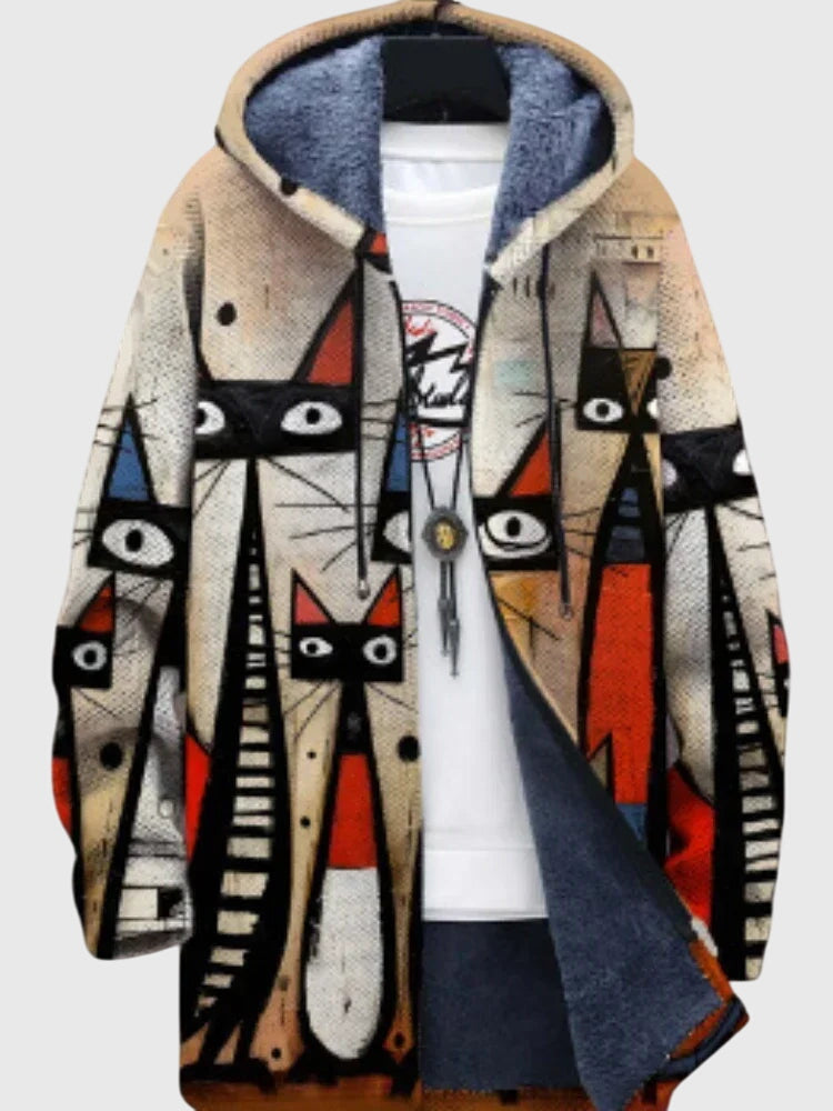 Emily & Isabella Brooks | Jacket with Artistic Print