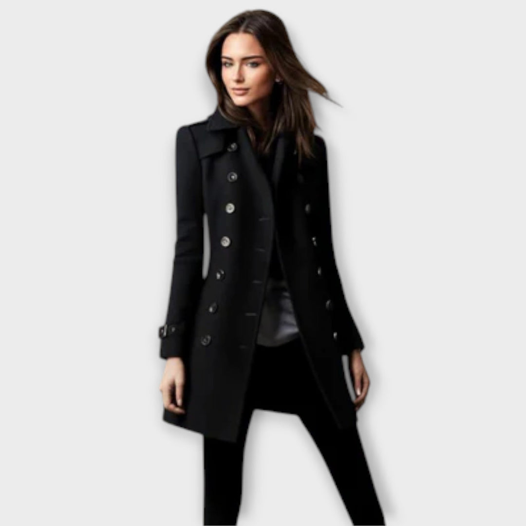 Emily & Isabella Brooks | Double Breasted Trench Coat
