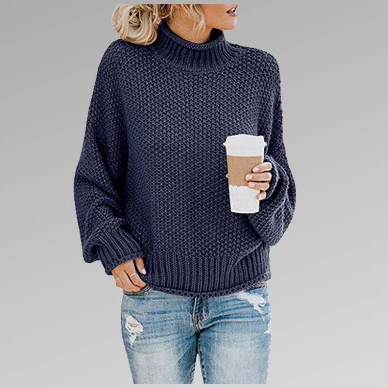Emily & Isabella Brooks | High Collar Pullover