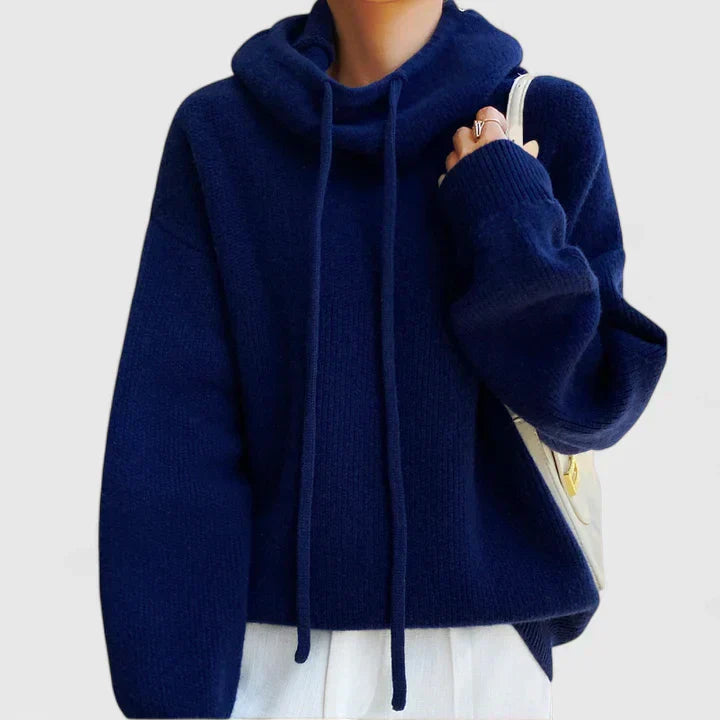 Emily & Isabella Brooks | Cozy Knit Hoodie