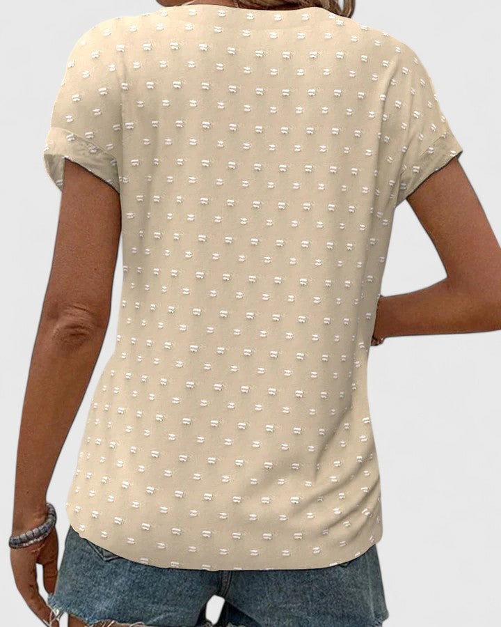 Emily & Isabella Brooks | Comfortable V-Neck Shirt