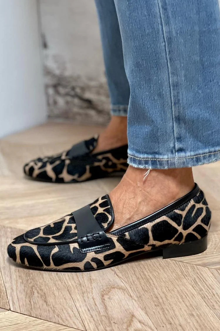 Emily & Isabella Brooks | Animal Print Loafer