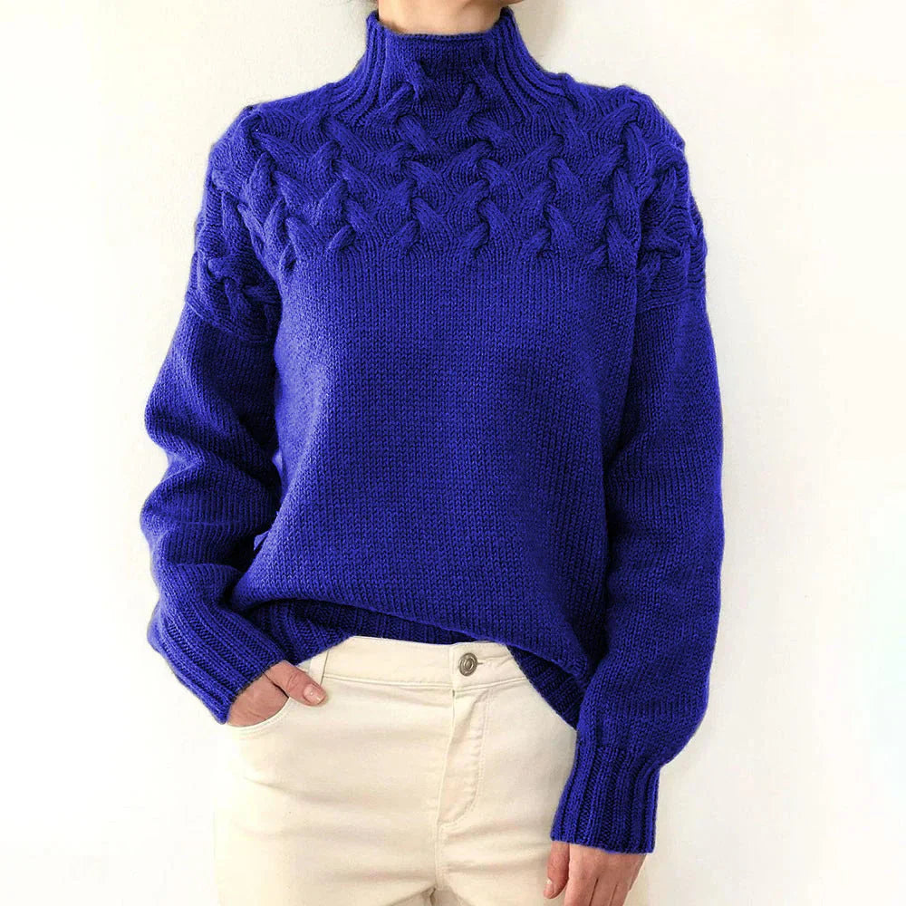 Emily & Isabella Brooks | Warm Knitted Turtleneck
