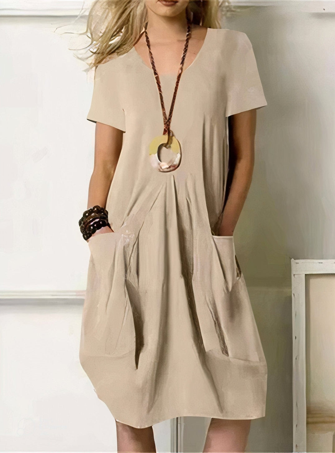 Emily & Isabella Brooks | Fluid Casual Maxi Dress
