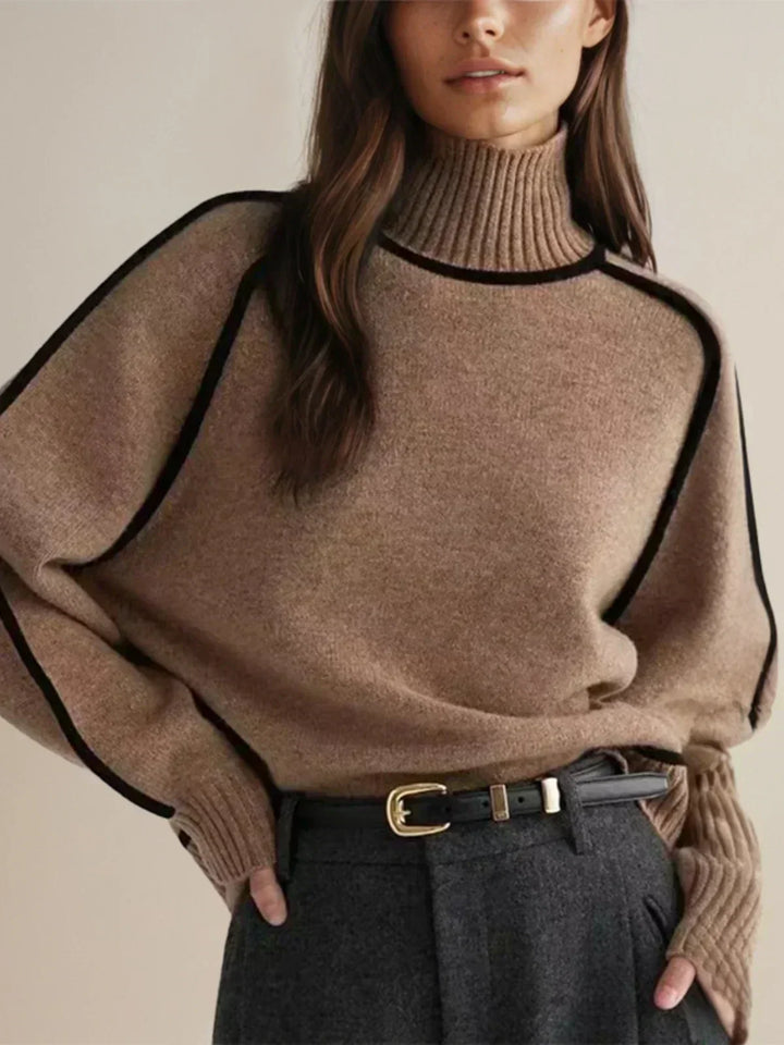 Emily & Isabella Brooks | Elegant Turtleneck Sweater