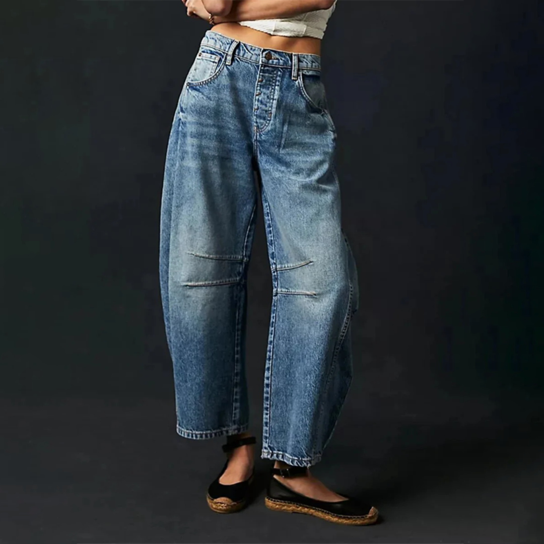 Emily & Isabella Brooks | Chic Wide-Leg Jeans