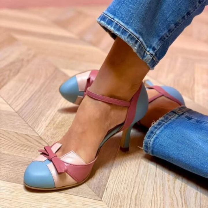 Emily & Isabella Brooks | Colorblock Heel Pumps