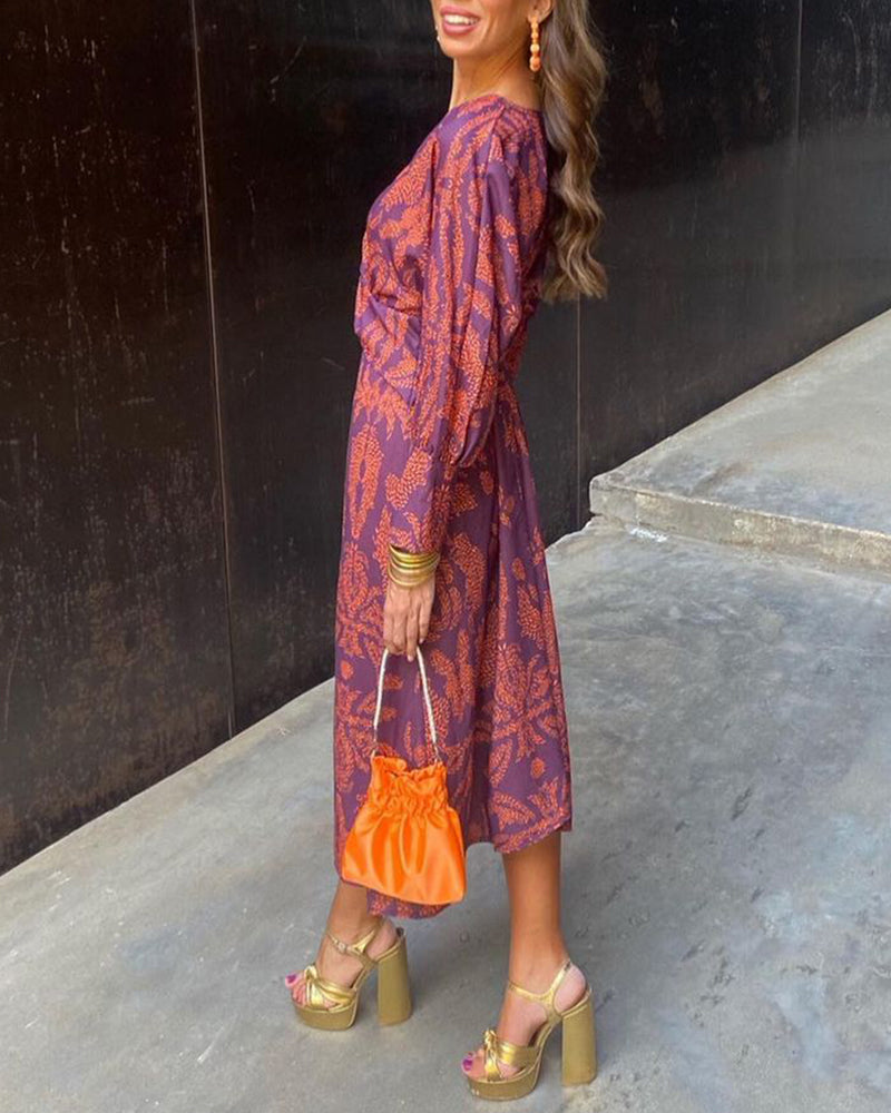 Emily & Isabella Brooks | Boho Wrap Dress
