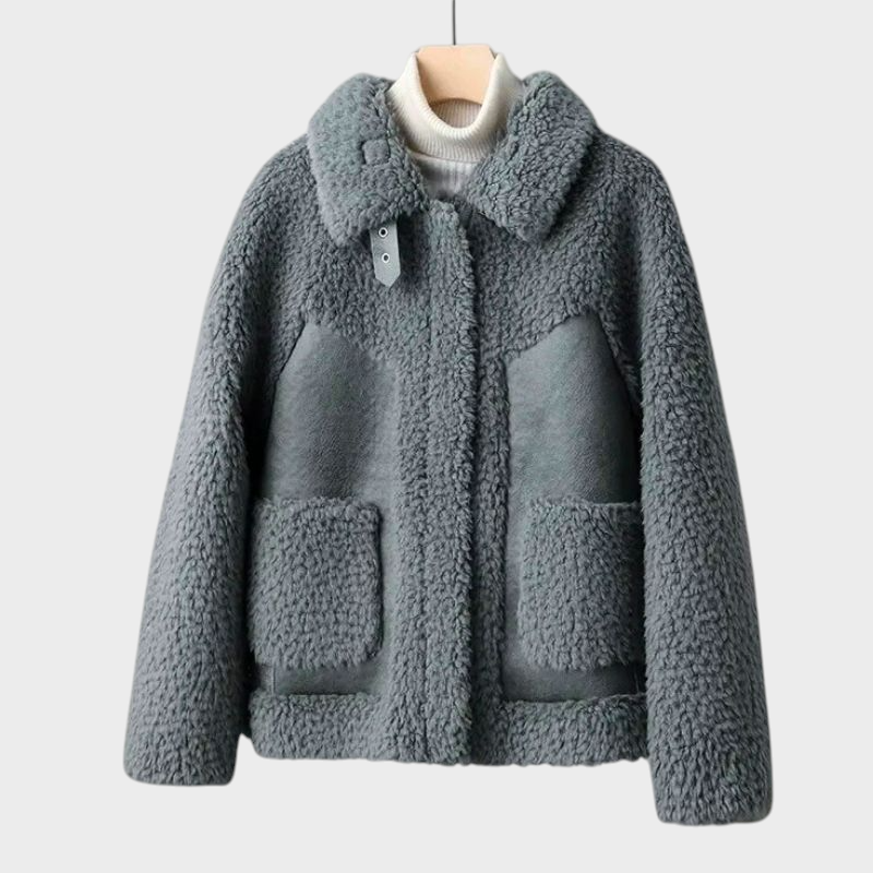 Emily & Isabella Brooks | Sherpa Wool Coat