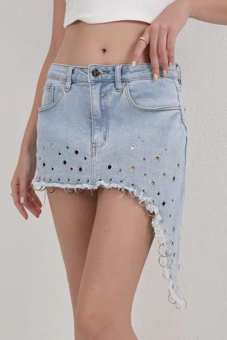 Emily & Isabella Brooks | Denim Mini Skirt