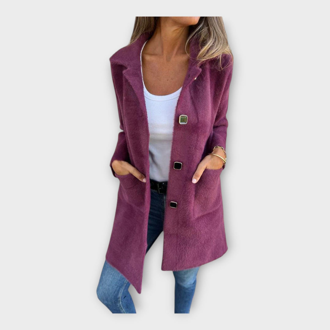 Emily & Isabella Brooks | Wool Coat with Closure
