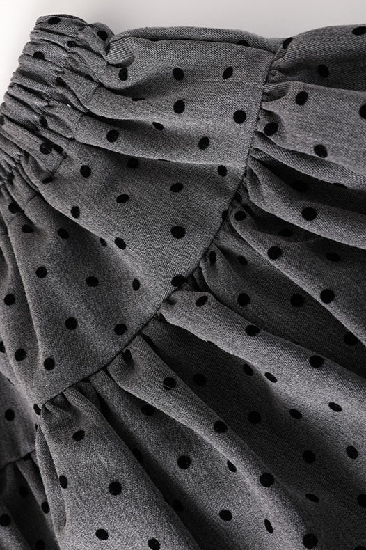 Emily & Isabella Brooks | Black Belted Tulle Mini Skirt