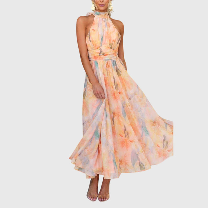Emily & Isabella Brooks | Halter Maxi Dress