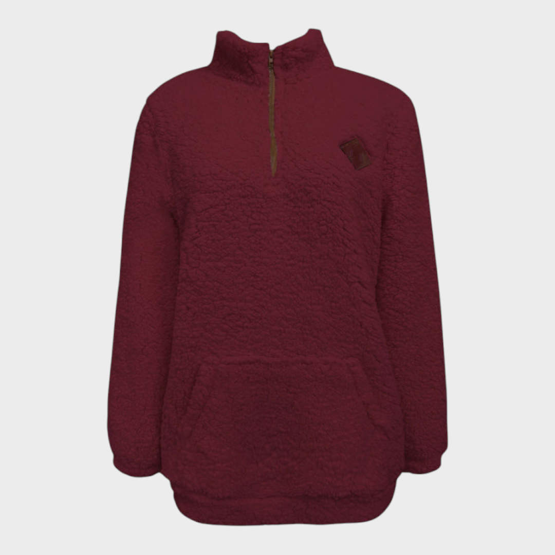 Emily & Isabella Brooks | Fleece-Lined Zip-Up Hoodie
