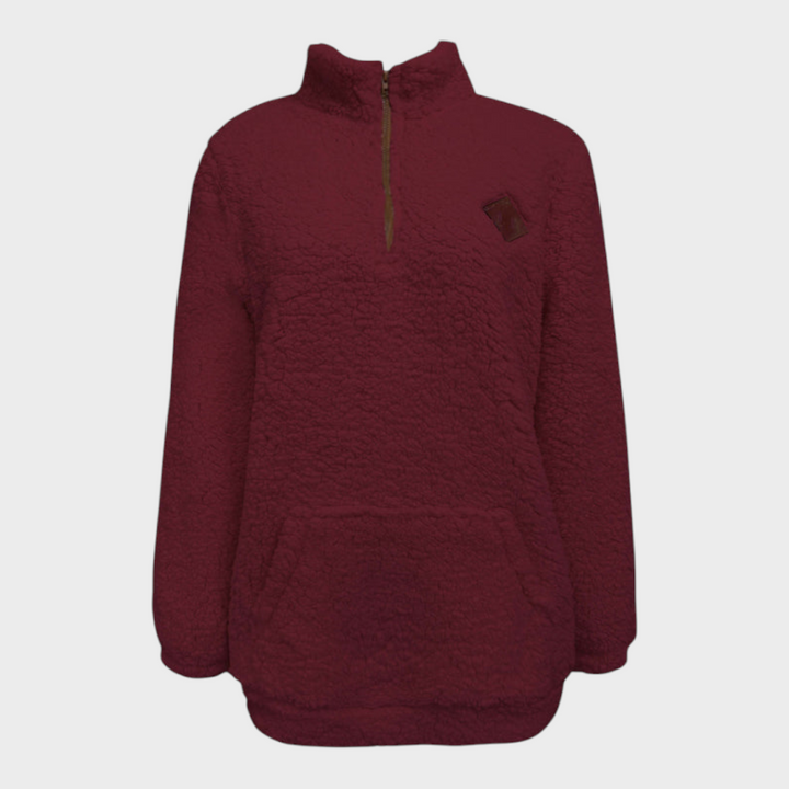 Emily & Isabella Brooks | Fleece-Lined Zip-Up Hoodie