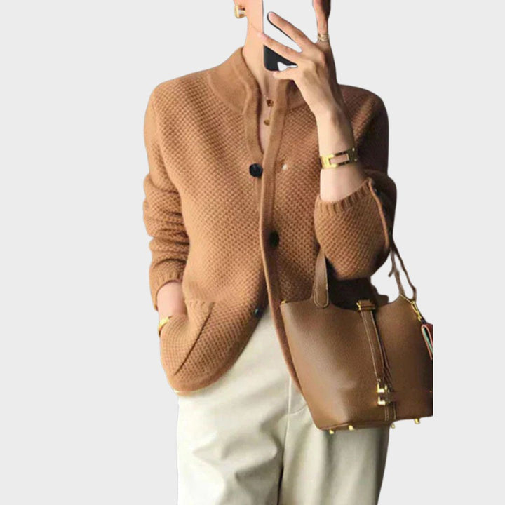 Emily & Isabella Brooks | Elegant Cardigan with Buttons
