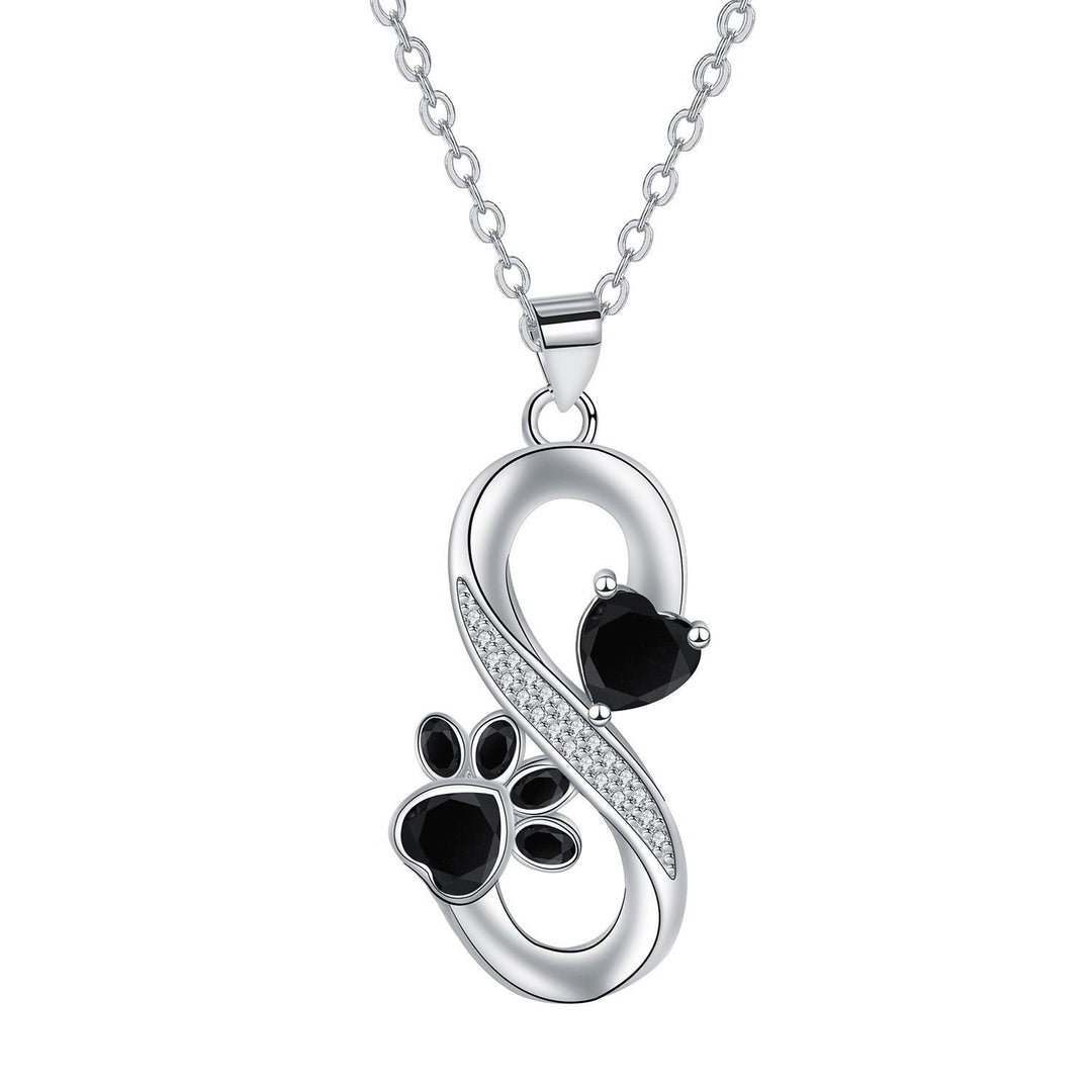 Emily & Isabella Brooks | Infinite Symbol Necklace in Silver