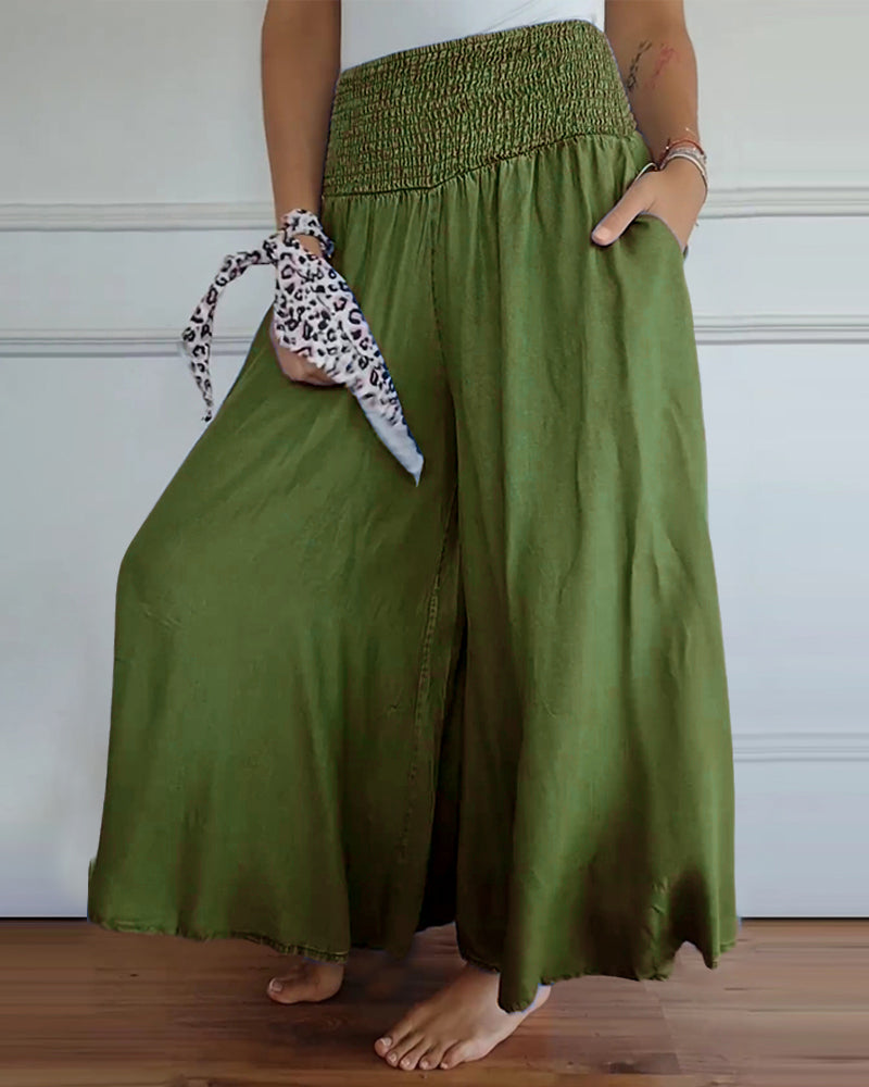 Emily & Isabella Brooks | Comfy Wide-Leg Trousers