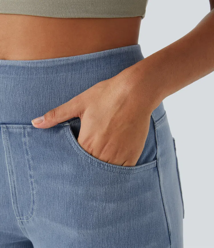 Emily & Isabella Brooks | Relaxed Fit Wide-Leg Jeans