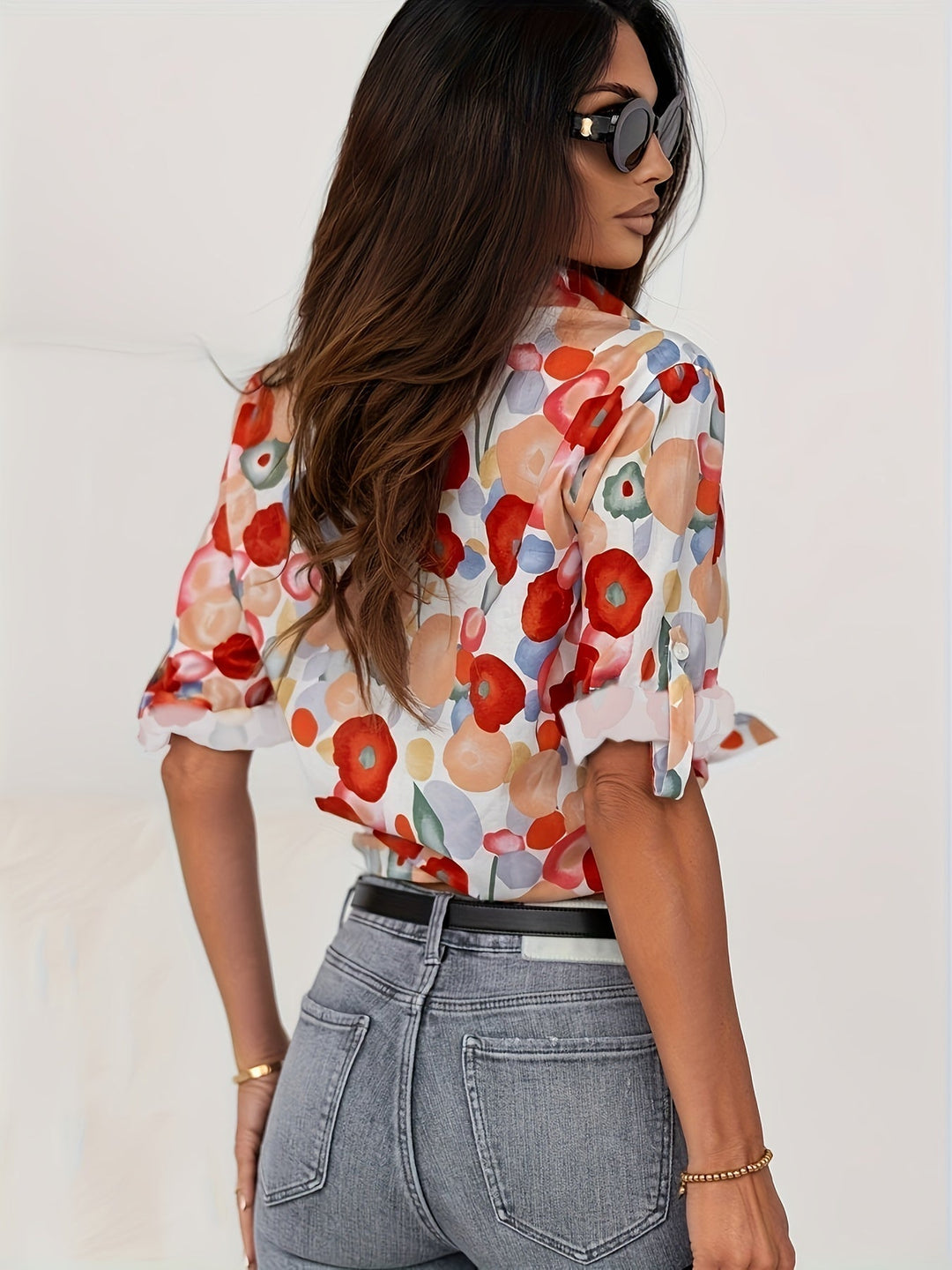 Emily & Isabella Brooks | Floral Blouse