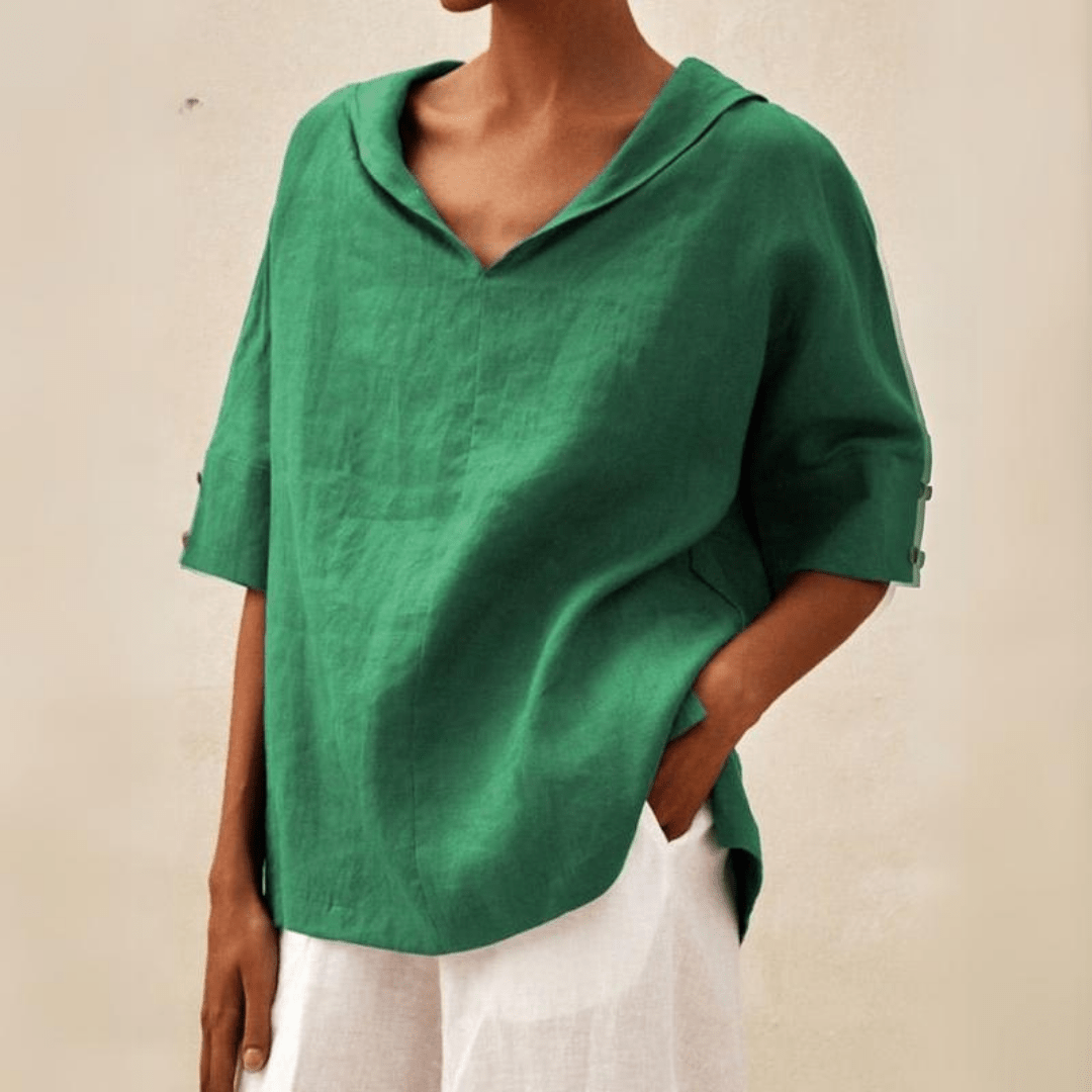 Emily & Isabella Brooks | Oversized Shirt, Coastal Breeze