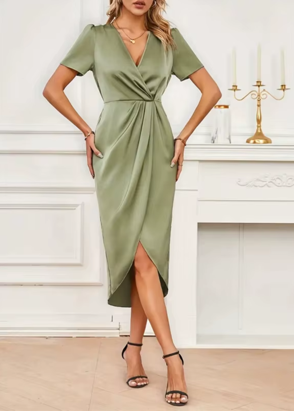 Emily & Isabella Brooks | Elegant Midi Dress