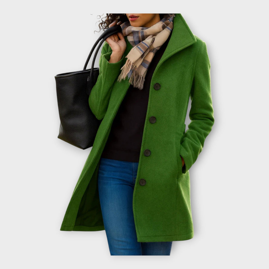 Emily & Isabella Brooks | Wool Coat with Buttons