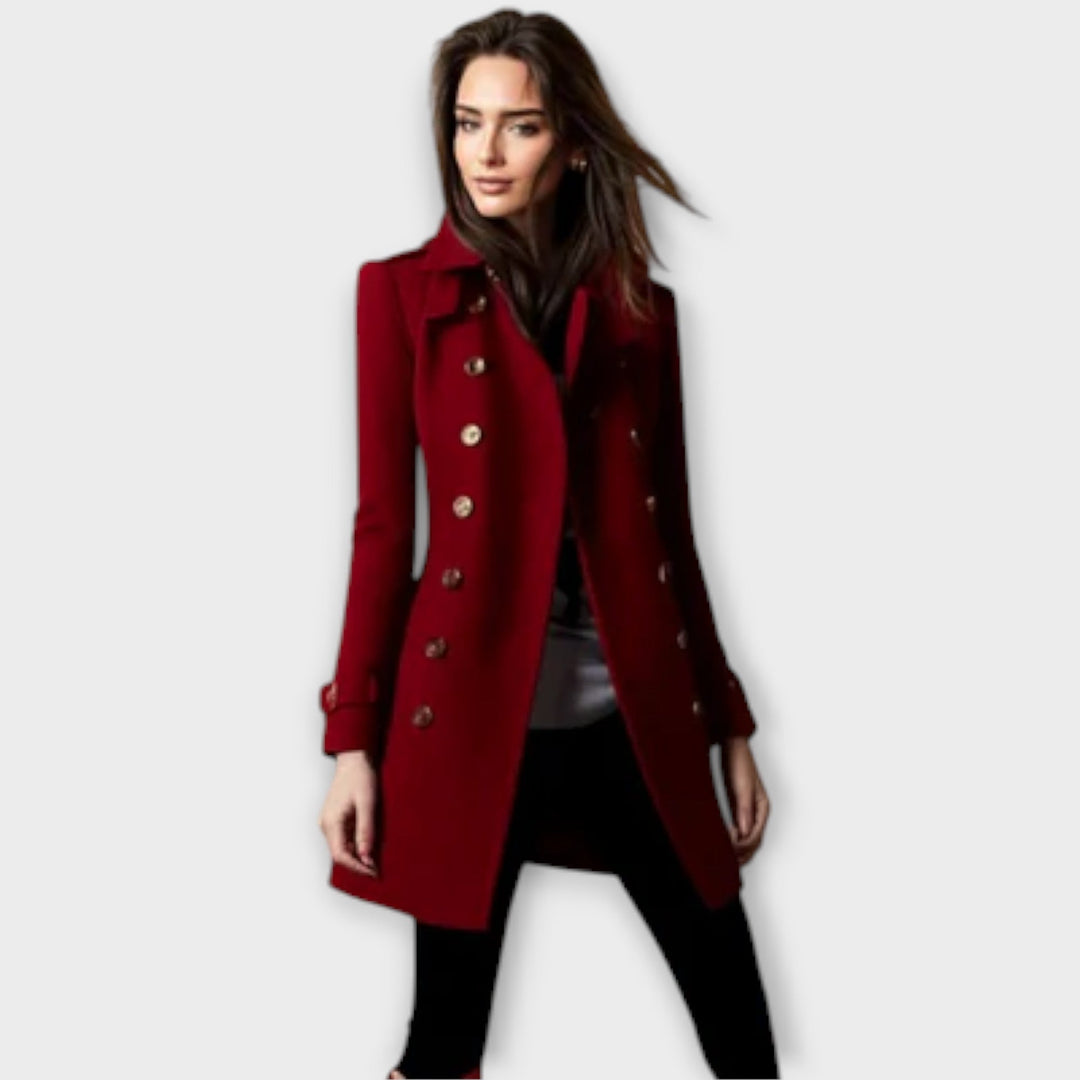 Emily & Isabella Brooks | Double Breasted Trench Coat